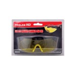 LAHTI PRO 46039 Okulary ochronne żółte z filtrem UV