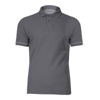 LAHTI PRO L40306 Koszulka POLO bawełniana szara
