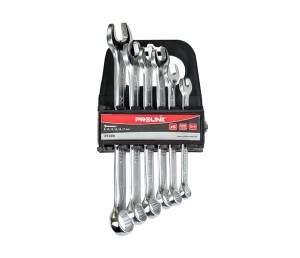 PROLINE 35306 Klucze płasko-oczkowe 8-17 mm CrV zestaw 6 el. DIN 3113