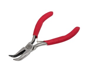 PROLINE 28734 Szczypce półokrągłe wygięte 120 mm profesjonalne MICRO