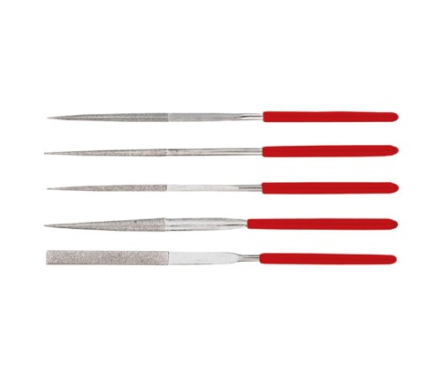 PROLINE 32015 Pilniki diamentowe 140 mm zestaw 5 sztuk