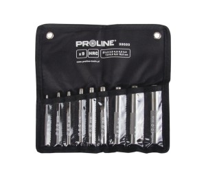 PROLINE 32020 Przebijaki do skóry 2.5 - 10 mm zestaw 9 sztuk
