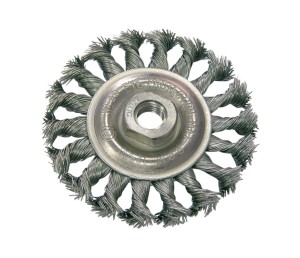 PROLINE 32530 Szczotka tarczowa 100 mm gwint M14, drut stalowy splatany