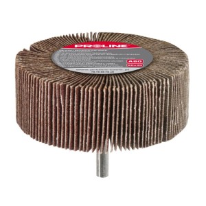 PROLINE 44832 Ściernica listkowa trzpieniowa 60 x 30 mm, granulacja 60, trzpień 6 mm