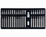 YATO YT-0400 Klucze trzpieniowe / bity typu TORX, HEX, SPLINE, zestaw 40 szt.