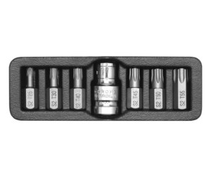 YATO YT-0410 Klucze trzpieniowe / bity krótkie typu TORX, T25 - T55, 7 szt.