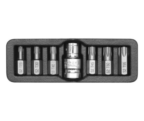 YATO YT-0410 Klucze trzpieniowe / bity krótkie typu TORX, T25 - T55, 7 szt.