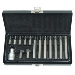 YATO YT-0411 Klucze trzpieniowe / bity typu TORX, zestaw 15 szt.