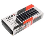 YATO YT-1065 Klucze trzpieniowe udarowe TORX 1/2'' T20 - T80, zestaw 8 szt.