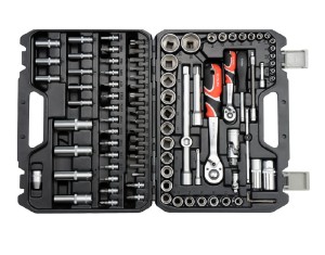 YATO YT-12681 Klucze nasadowe 1/4" 1/2'', zestaw 94 szt.