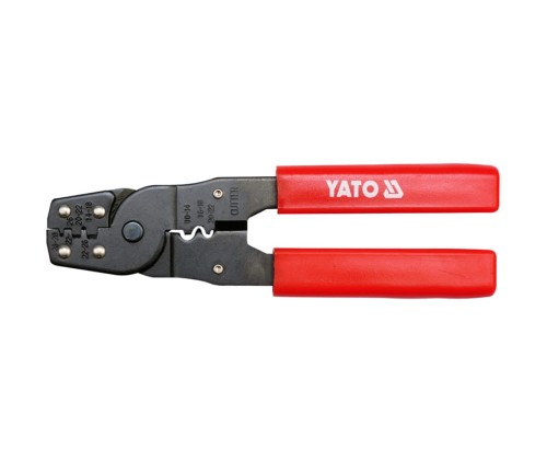 YATO YT-2256 Szczypce do ściągania izolacji i zaciskania konektorów 0,08 - 6 mm2