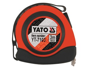 YATO YT-7103 Miara stalowa zwijana 3 m x 16 mm, magnes
