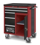 JOTKEL 21605 Wózek warsztatowy narzędziowy z 5 szufladami i schowkiem, wersja HWW05, 770 x 500 x 960 mm