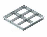 JOTKEL 21634 Podziałka niska do małych szuflad wózków warsztatowych HWW05 i szafek HSW07