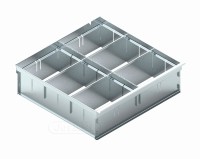 JOTKEL 21635 Podziałka wysoka do małych szuflad wózków warsztatowych HWW05 i szafek HSW07