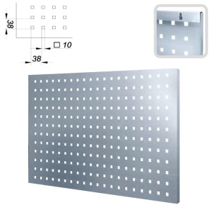 JOTKEL 23631 Tablica perforowana ocynkowana mocowana do ściany