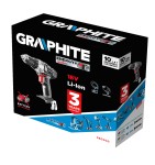 GRAPHITE 58G000 Wiertarko-wkrętarka akumulatorowa ENERGY+ 18V uchwyt samozaciskowy 10 mm bez akumulatora