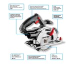 GRAPHITE 58G008 Pilarka tarczowa akumulatorowa ENERGY+ 18V Li-Ion tarcza 150 mm bez akumulatora