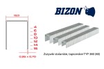 Zszywki stolarskie BIZON typ 380 / 8 mm, typ 80, 24000 szt.