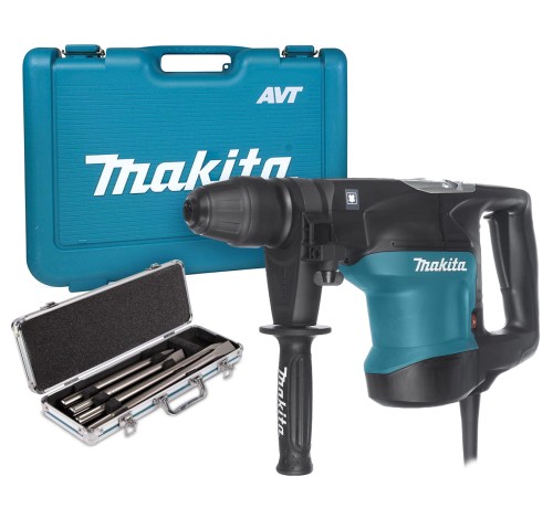 MAKITA HR3540C Młot udarowo-obrotowy SDS-Max 850W moc udaru 5.6J + zestaw dłut 4 szt. D-42466