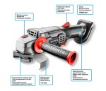 GRAPHITE 58G003 Szlifierka kątowa akumulatorowa ENERGY+ 18V Li-Ion 115 mm bez akumulatora