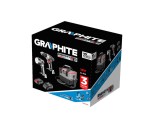GRAPHITE 58G016 Zestaw akumulatorowy Energy+ 58G000 wiertarko-wkrętarka + 58G007 latarka + 58G001 akumulator Li-Ion 2.0 Ah + 58G002 ładowarka + torba