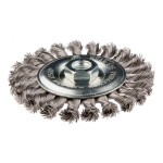 GRAPHITE 57H598 Szczotka druciana tarczowa 125 mm x M14, INOX
