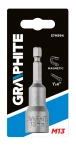GRAPHITE 57H994 Nasadka magnetyczna 13 x 65 mm, trzpień 1/4"