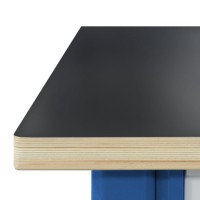 JOTKEL 20376 Pokrycie blatu stołu warsztatowego 1500 gumą gładką olejoodporną - dopłata do stołu