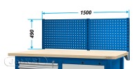 JOTKEL 21304 Nadbudowa z tablicami narzędziowymi do stołu warsztatowego o szer. 1500 mm