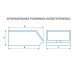 JOTKEL 23628 Pojemnik z tworzywa sztucznego o pojemności 4l