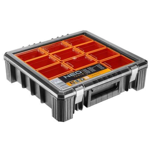 NEO TOOLS 84-130 Organizer z kubełkami 40 x 40 x 12 cm