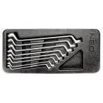 NEO TOOLS 84-233 Wkład do szuflad - klucze oczkowe odgięte 6-22 mm zestaw 8 szt.