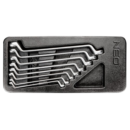 NEO TOOLS 84-233 Wkład do szuflad - klucze oczkowe odgięte 6-22 mm zestaw 8 szt.