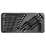 NEO TOOLS 84-234 Wkład do szuflad - klucze płasko-oczkowe 6-19 mm zestaw 14 szt.