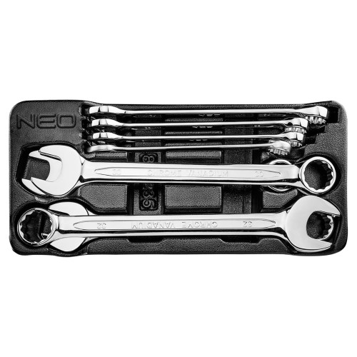 NEO TOOLS 84-235 Wkład do szuflad - klucze płasko-oczkowe 20-32 mm zestaw 8 szt.