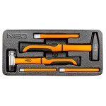 NEO TOOLS 84-242 Wkład do szuflad - młotki i wybijaki zestaw 5 szt.