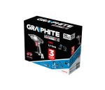 GRAPHITE 58G018 Klucz udarowy 1/2" akumulatorowy Energy+ 18V Li-Ion 180 Nm bez akumulatora