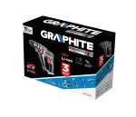 GRAPHITE 58G009 Młotowiertarka akumulatorowa SDS Plus Energy+ 18V Li-Ion 0.8J bez akumulatora