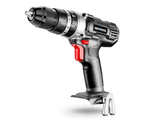 GRAPHITE 58G010 Wiertarko-wkrętarka akumulatorowa z udarem Energy+ 18V Li-Ion uchwyt 13 mm bez akumulatora