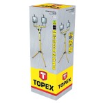 TOPEX 94W038 Oprawa halogenowa 2 x 400W, na statywie teleskopowym, 1.8 m