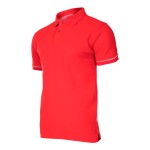 LAHTI PRO L40307 Koszulka POLO bawełniana czerwona
