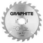 GRAPHITE 57H674 Tarcza do pilarki, widiowa, 200 x 30 mm, 24 zęby