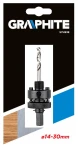 GRAPHITE 57H938 Adapter do otwornic bi-metalowych 14-30 mm