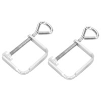 GRAPHITE 58G495-144 Zaciski do szyn prowadzących, 2 szt.