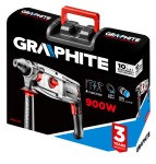 GRAPHITE 58G528 Młotowiertarka SDS Plus 900W, walizka