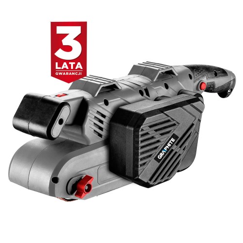 GRAPHITE 59G395 Szlifierka taśmowa 900W pas bezkońcowy 75 x 533mm