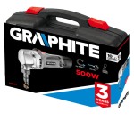 GRAPHITE 59G401 Nożyce do blachy trapezowej 500W, walizka