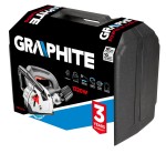 GRAPHITE 59G370 Bruzdownica 1320W, tarcza 125 x 22.2 mm, walizka