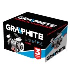 GRAPHITE 59G383 Szlifierka stołowa 370W, ściernica 150 x 12.7 mm